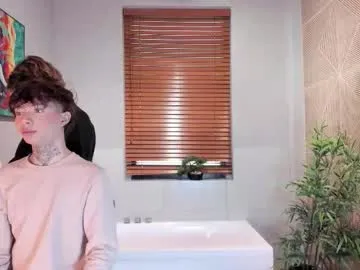 axel_and_jacob — GOAL: Passionate kiss + get hard  [122 tokens remaining] Let's explode with pleasure today!  #tattoo #new #couple #gay #feet