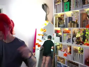 fox_and_dog — GOAL:  leather lingerie [499 tokens remaining] pvt is open    #goth  #bdsm #strapon #redhead #lesbian