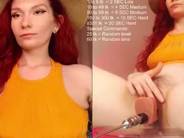 mayrumey — GOAL: full NAKED [500 tokens remaining] SPERM on PUSSY last goal) #fuckmachine #hairy #pvt #hairyarmpits #redhead