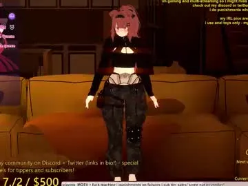 puppyinu — Next Prize Level at: 1 goal (5 minute control link + 10 squats/spankies) -- anal addicted gamer <3 #lovense #anime #hentai #anal #gamergirl