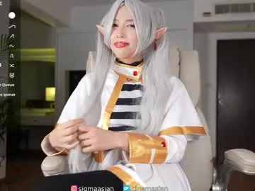 sigmasian — [9530 tokens to goal] -- Current Goal: double squirt at 9555 tokens -- COSPLAY WEEK DAY 3 #asian #skinny #smalltits #18 #squirt patterns:  333  888  111  27  25  77