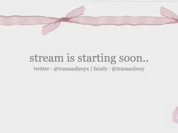 Chaturbate transaubrey is Freechat transaubrey — current goal : lubed up girldick  #trans #bigdick #cumshow #transgirl #new